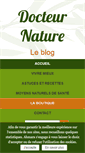 Mobile Screenshot of docteurnature.org